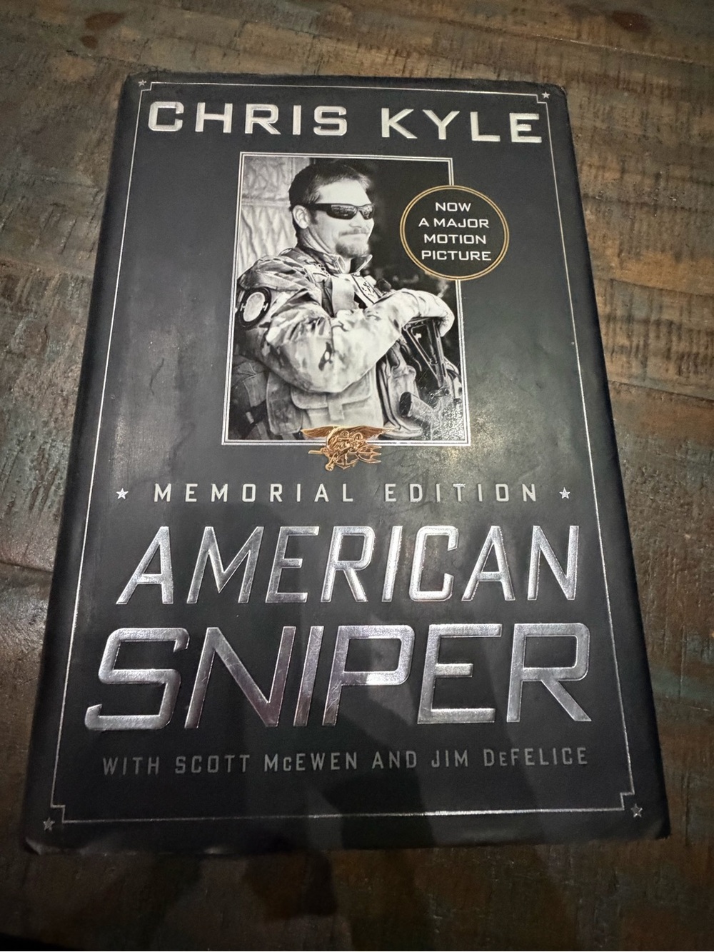 Chris Kyle Memorial Edition "American Sniper" Hardcover - Black 051